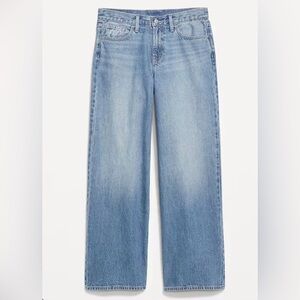 Excellent Condition Old Navy Mid Rise Baggy Wide Leg Size 10.